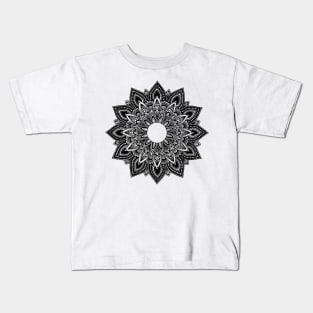 Mandala (black) Kids T-Shirt